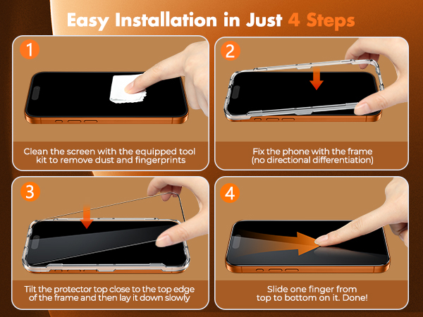 screen protector for 17 pro max