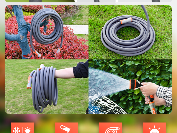 high pressure garden hose