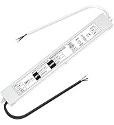 EMITEVER 24Volt LED Driver 60Watts, ETL Listed Waterproof IP67 Power Supply Low Voltage Transform...