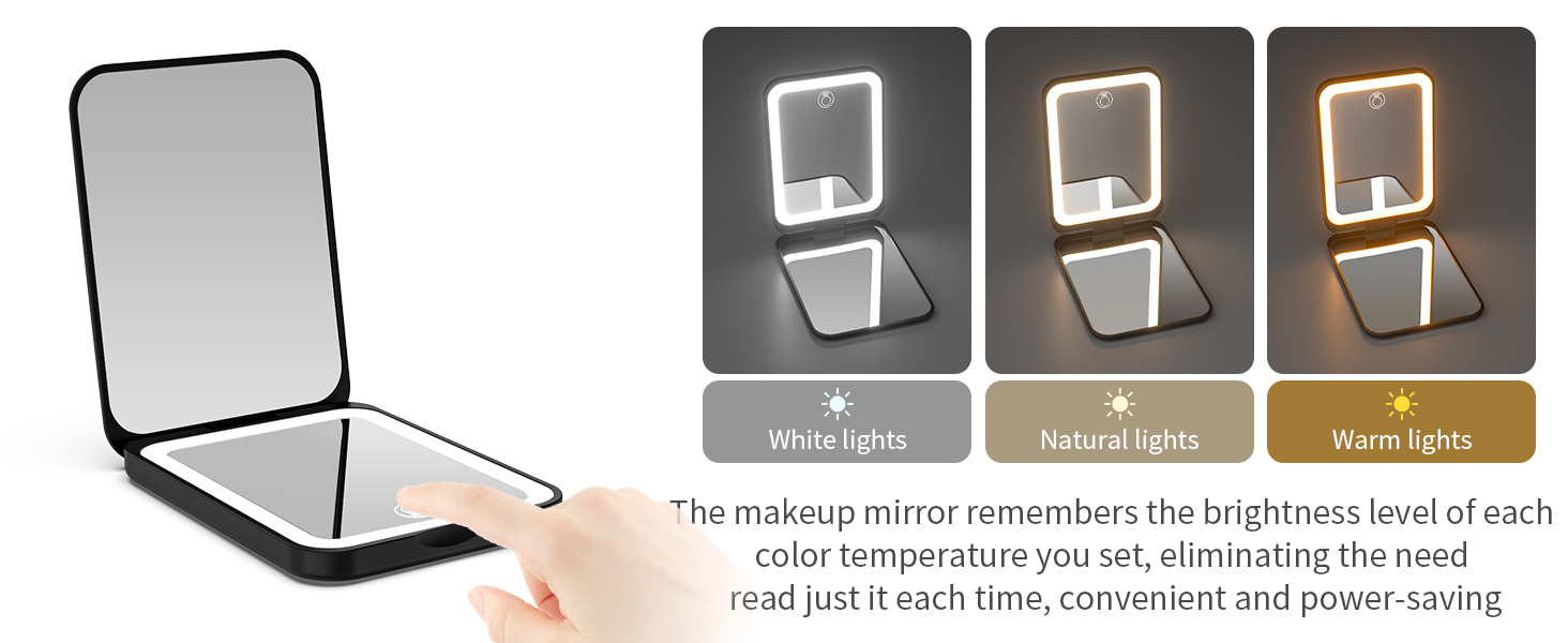 small hand mirror