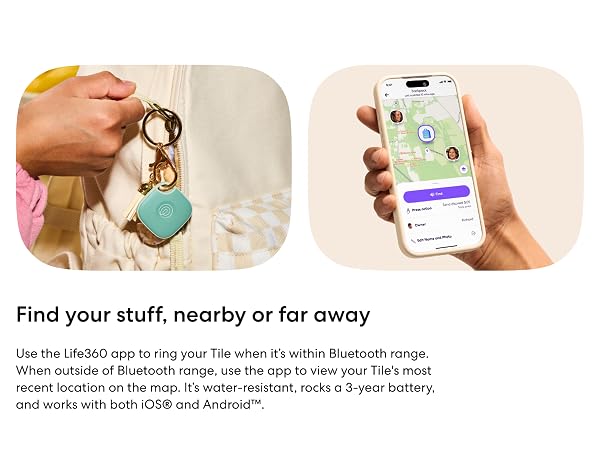 Find your stuff, nearby or far away