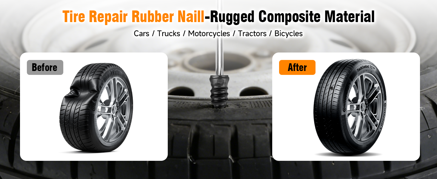 Tire Repair Rubber Nail