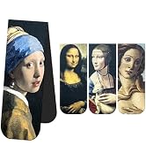 Art Magnetic Bookmarks 4Pcs
