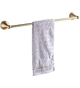 Flybath Towel Bar Rail Single Layer Antique Brass Towels Hanger Holder Wall Mounted 57 cm / 22 In...