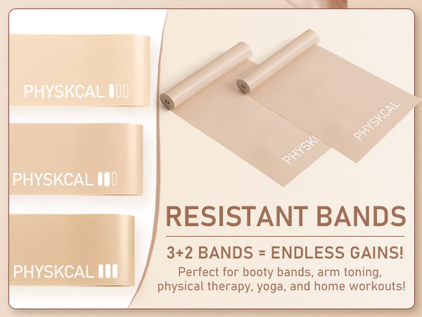 resistant bands for flexibility and mobility