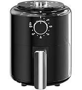 Compact Air Fryer Small 2QT, 4-in-1 Small Mini Airfryer, Bake, Roast, Reheat, 98% Less Oil, Adjus...