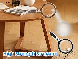Large Magnifying Glass with Light