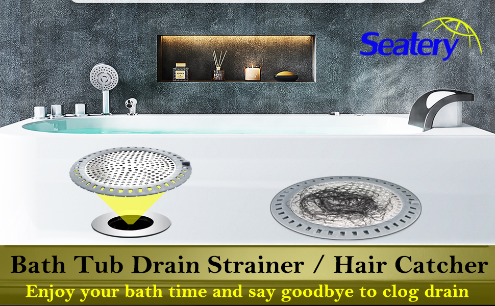 bathtub drain hair catcher