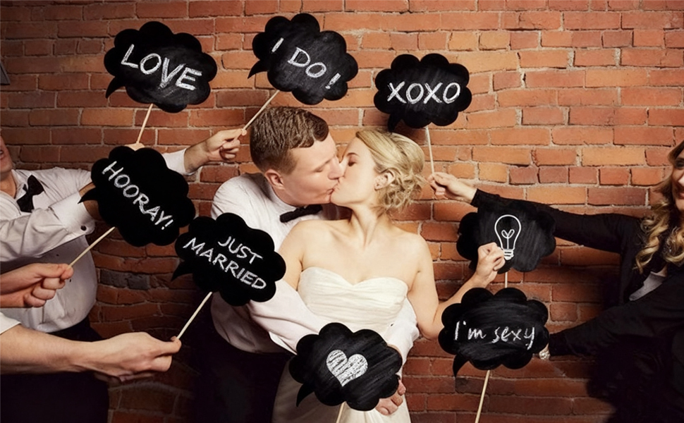 Blank Photo Booth Props
