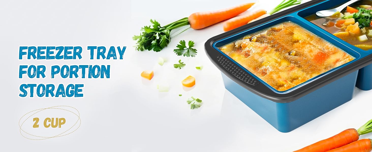 silicone food tray