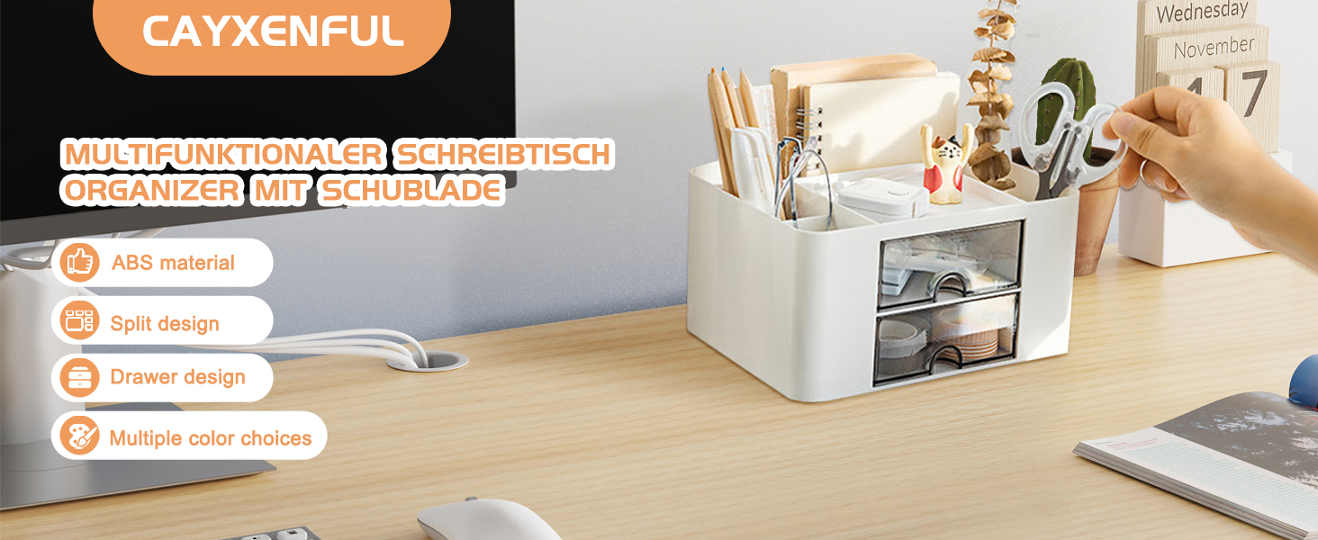 Pencil Pen Holder for Desk