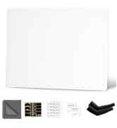 400*300mm White Glass Mouse Pad