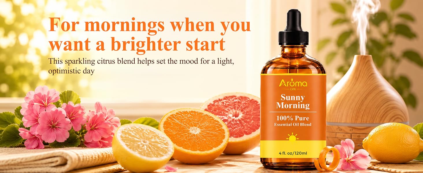 This sparkling citrus blend helps set the mood for a light, optimistic day