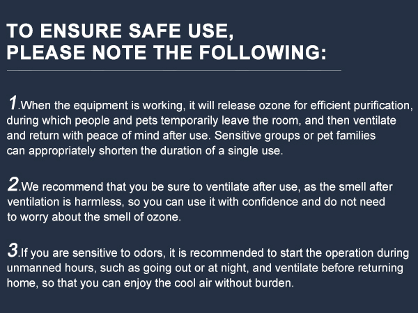 ozone odor eliminator