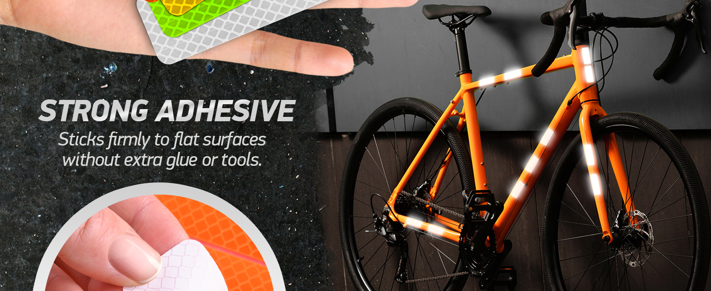 reflective stickers 3m tape mailbox reflectors helmet vinyl hard hat car decal strips bike rydesafe