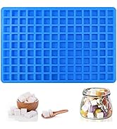 Sakolla 126 Cavities Square Candy Silicone Molds, Mini Silicone Molds for Chocolate, Hard Candy, ...