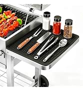 Geban Blackstone Griddle Tool Mat, BBQ Accessories Rest Pad for Black Stone, Weber, Traeger Grill...