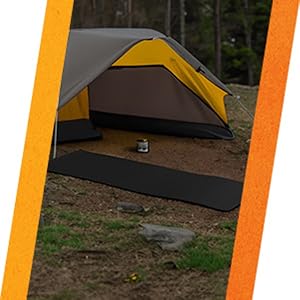 Image of backpacking sleeping pad camping gear must haves.