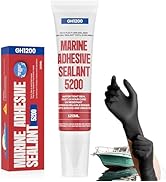 5200 Marine Sealant White 4 oz, No Marine Caulk Needed, UV Resistant Marine Glue, Marine Sealant ...