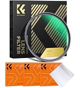 K&F CONCEPT 67mm MC UV Protection Filter with 28 Multi-Layer Coatings HD/Hydrophobic/Scratch Resi...