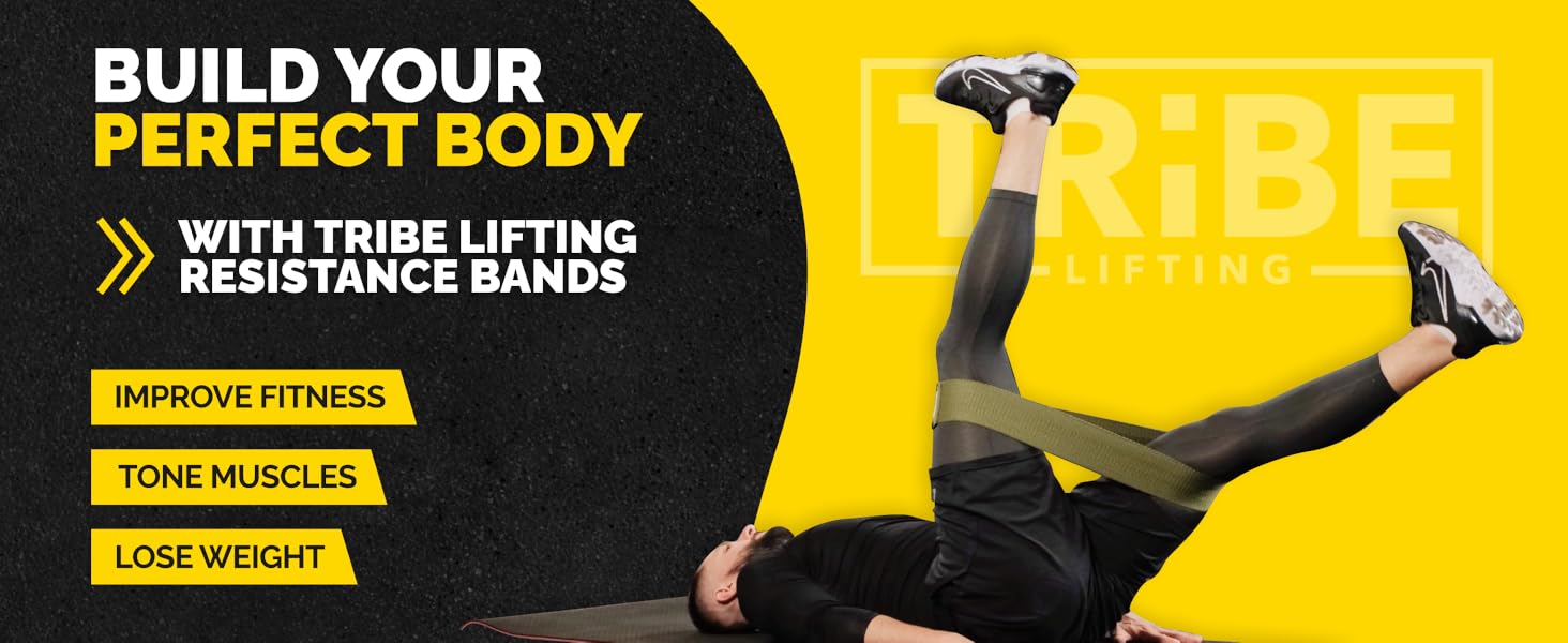 Benefits of Tribe Lifting Leg Resistance Bands for Working Out