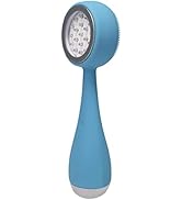 PMD Clean Acne - Smart Facial Cleansing Device with Silicone Brush & Acne-Fighting Blue Light Tre...