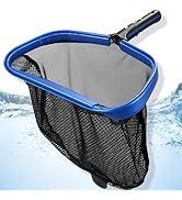 FEED GARDEN Swimming Pool Leaf Skimmer Nets for Cleaning with Double-Layer Deep Big Bag,17" L x 1...