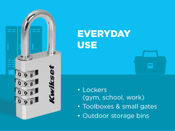 everyday padlock small