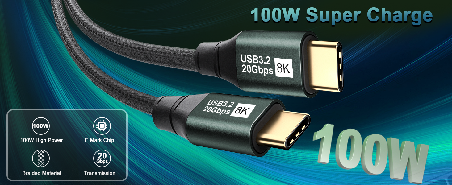 USB C to USB C Monitor Cable