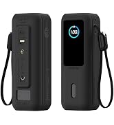 Silicone Case for Anker Laptop Power Bank (25,000mAh 165W) 1/4" Nut Hole,SD/SIM Card Storage, Dis...