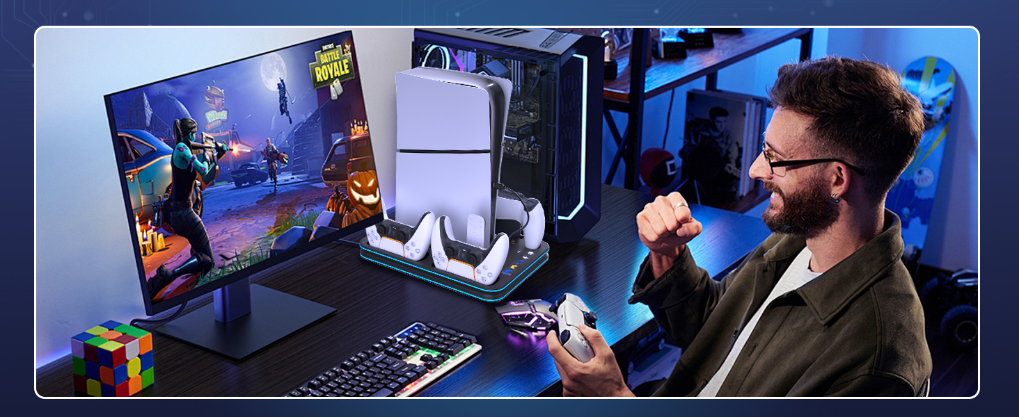 ps5 controller charger dock