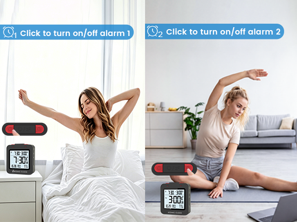digital clock for bedroom