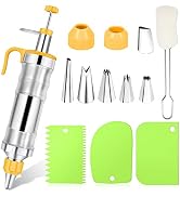 Frosting Piping Kit Cake Decorating Tools Supplies Icing Piping Kit Cupcake Decoration Gun Set De...