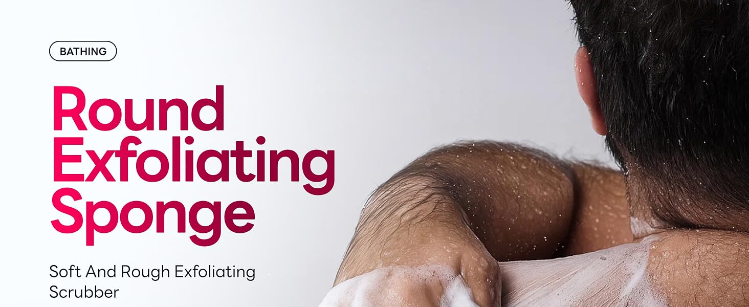exfoliating body scrubber