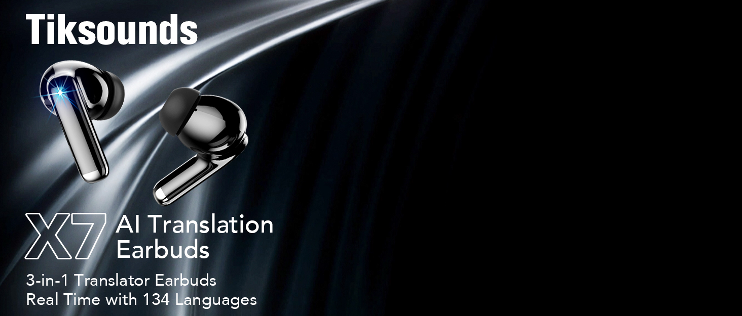 X7 Al Translation Earbuds