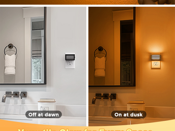 nightlight auto on off light sensor dusk to dawn sensor