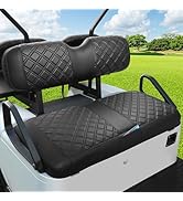 EZGO Seat Cover, Golf Cart Front Seat Cover Fit for EZGO TXT 1994-2013 and EZGO RXV OEM Ordinary ...