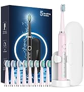 Rtauys M5 Sonic Electric Toothbrush for Adults and Kids - Rechargeable Electric Toothbrush Kids A...