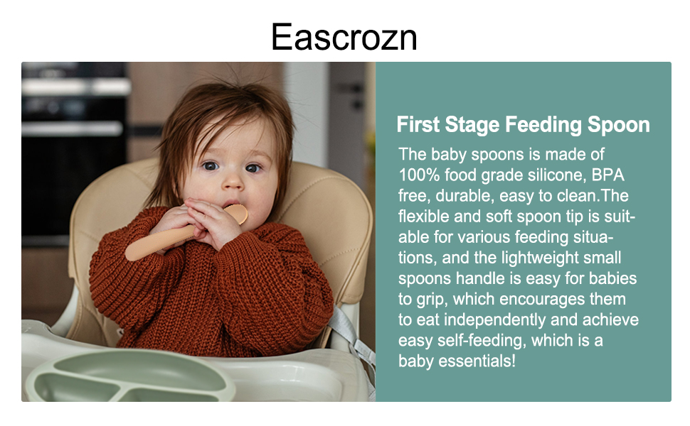 baby spoon self feeding 6 months