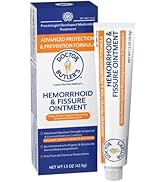 Doctor Butler's Advanced Hemorrhoid & Fissure Ointment - Lidocaine Hemorrhoid Treatment That Help...