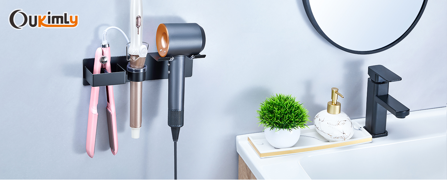 blow dryer holder