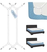 Sopito Sheet Straps, Adjustable Bed Sheet Suspenders Max Stretch from 29.5 in to 82.7 in Compatib...