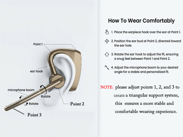 bluetooth earpiece with mic