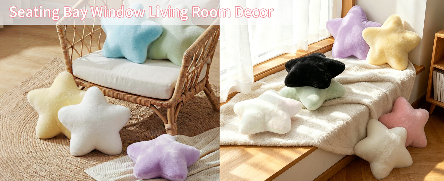 Seating bay windown living room decor