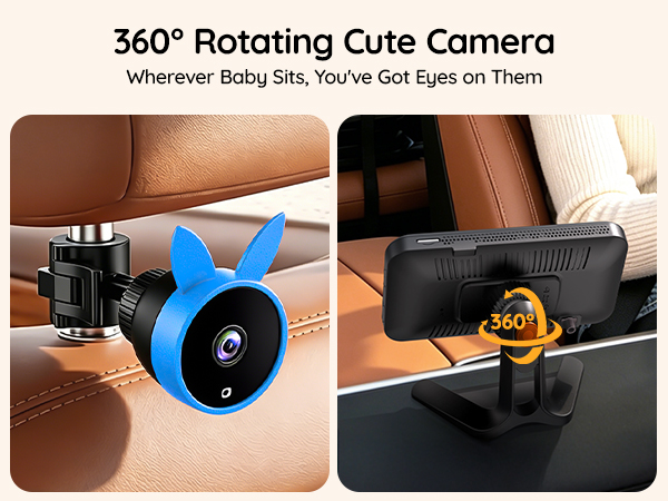 Babyvue USB Baby Car Camera Backseat Camera