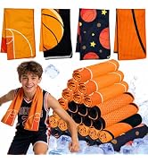 MENOLY 32 Packs Cooling Towels Bulk 40 x 12 Inch Sport Cooling Towels for Neck and Face Microfibe...
