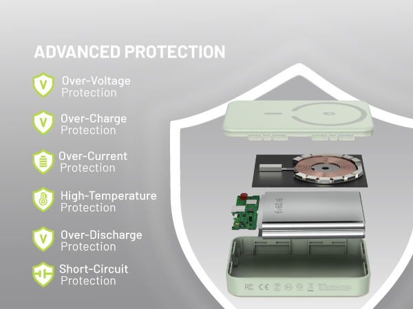 10K magnetic power bank