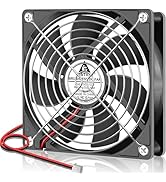 GDSTIME Dual Ball Bearings 120mm x 120mm x 25mm 5 inch 12v Brushless DC Cooling Exhaust Fan, For ...