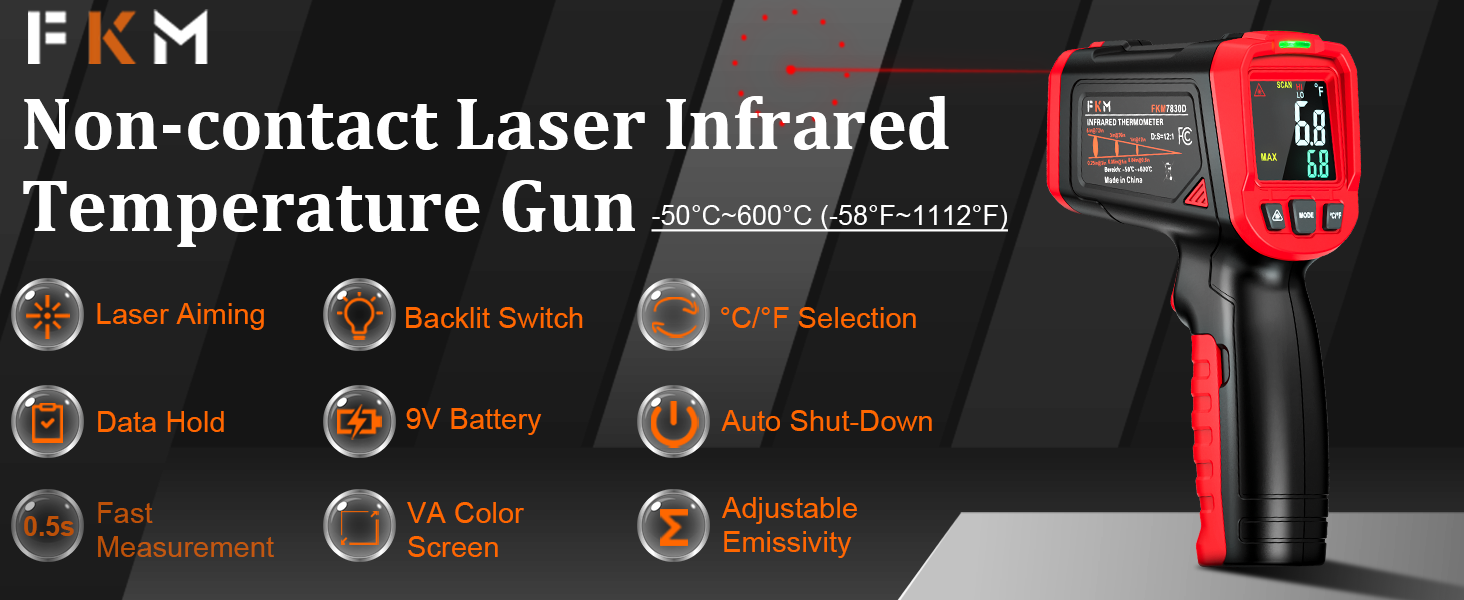 infrared thermometer gun,temperature gun