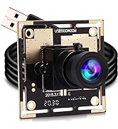 ELP 5mp USB Camera for Computer 3.6mm Lens MJPEG 5megapixel Industrial Machine Vision HD USB Came...